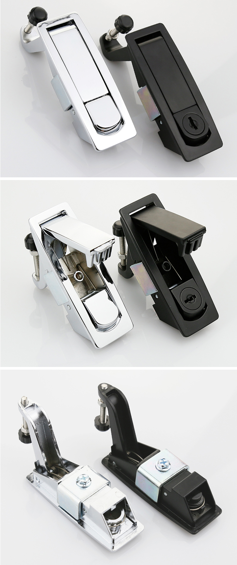 Equipment Push Button Compression Lever Trigger Flush Latch