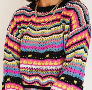 Hot Sales Custom crochet women sweater