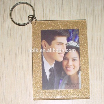 2015Hot Sale Acrylic Photo Frame Keychain, Photo Frame Keychain