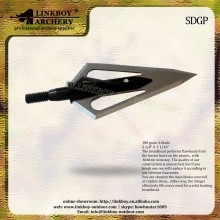 Wholesale LBB025A-1 2 blade broadhead archery compound bow or recurve bow hunting arrow tips broadhead