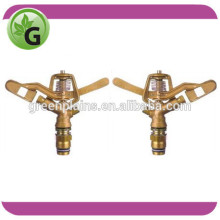 Agriculture Irrigation Impulse Sprinkler brass body brass nozzle 3/4" male