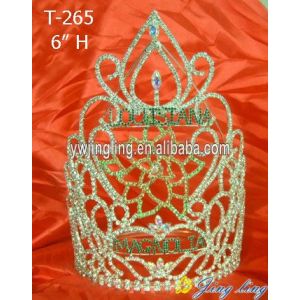 Europe and America pageant Crown Flower Shape