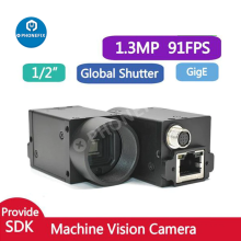 GigE Vision Industrial Digital Camera 1.3MP Global Shutter