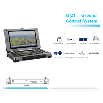 Dual Screen Ground Station For Controlling Multiple Drones