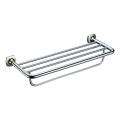 Double Towel Rail Holder Bath Shelf