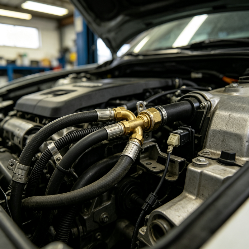 موصل السيارات النحاسية Brass Automotive Connector