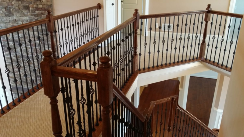 wrought iron balustrade