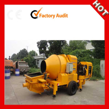 quality hot sale model concrete mixing and pumping machine