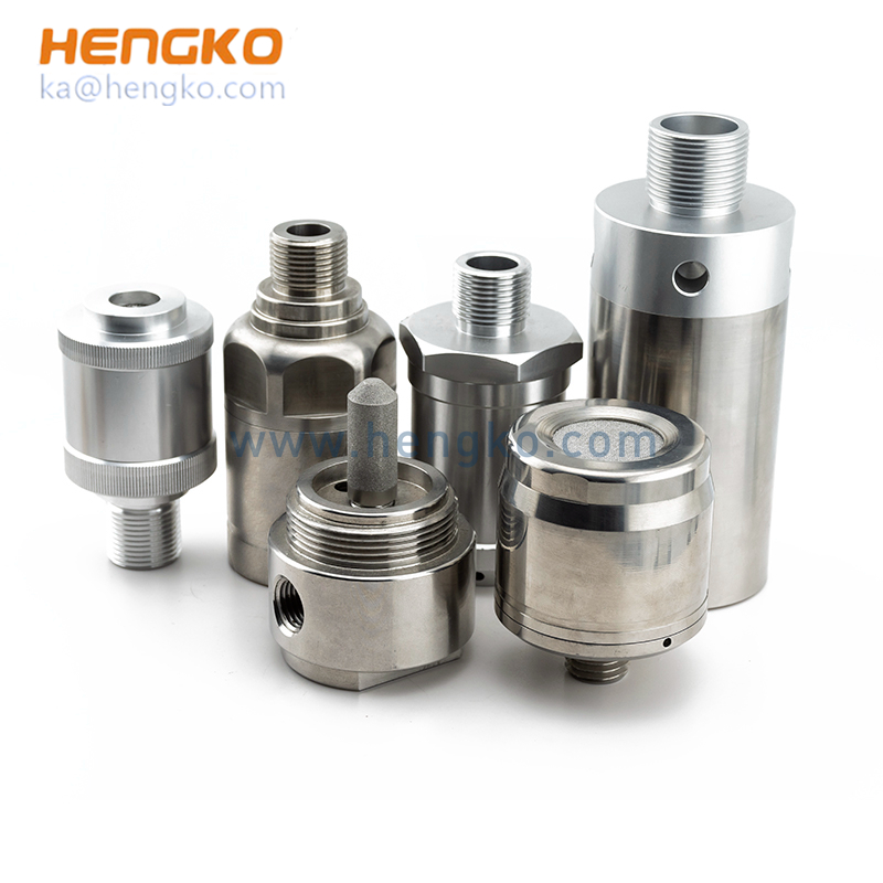 Stainless steel aluminium porosity housing for boiler O2S-FR-T2-18A high temperature oxygen O2 gas sensor probe protection