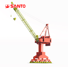 Middle East Flexible Mobile Harbour Jib Portal Crane - 45 Ton