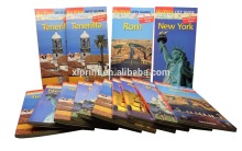 traveling guide perfect binding book printing service