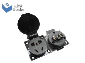 Newest new coming english style waterproof switch socket