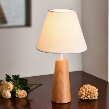 Lampe moderne en bois rétro LEDER