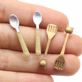 Creative Design Resin Spoon Scoop Cabochon Mini Kitchen Art Craft