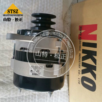 Alternator Nikko 600-825-5221 do silnika PC400-7 6D125