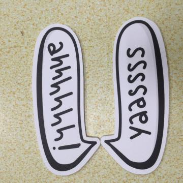 High Density Urethane Supermarket Promotional Sign Board