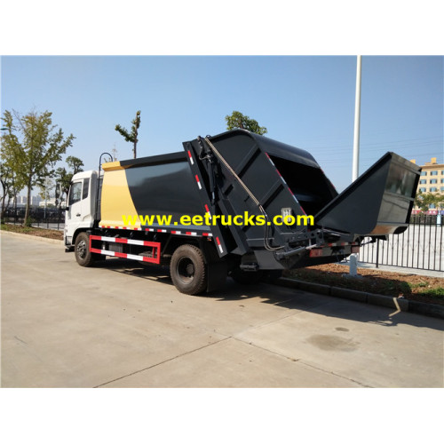 12 CBM Dongfeng Compress Trash Trucks