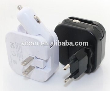 Travel usb power adapter/usb adapter/usb charger adapter