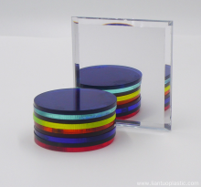 One side perspective glass