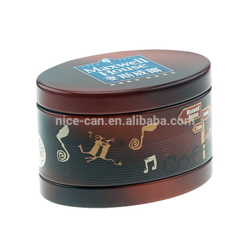 3 layers metal music box music tin box