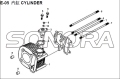 E-05 CILINDRO XS150T-8 CROX Per SYM Spare Part Top Quality