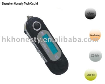 digital mp3 player JX-680 support recording,fm radio