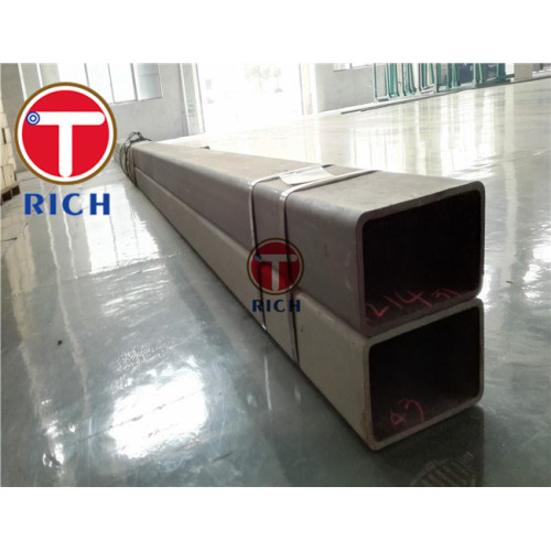 Tubo hueco cuadrado rectangular sin costura ASTM A106