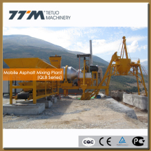 20t/h mobile asphalt bitumen plant, bitumen manufacturing plant,mobile asphalt mixers
