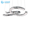 LEDER Single Crystal Hanglamp Plafondverlichting