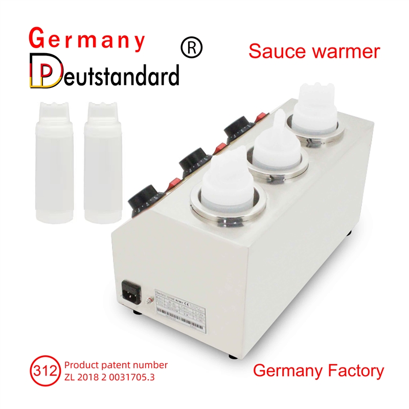 elektrische Saucewärmer 3 Flaschensaucewärmer