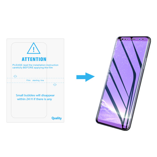 Flexible Blue Light TPU Screen Protector Plotter