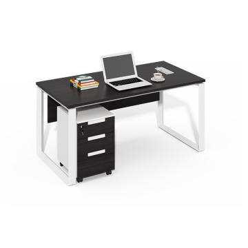 Modern Metal Shared Office Desk Furniture: Conference Table with Drawer for 1 Person