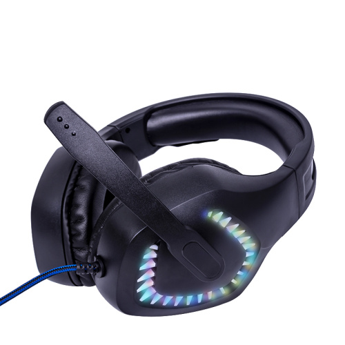 Wired Gaming Headset mit LED -Mikrofon -PC PS5 Switch Gamer