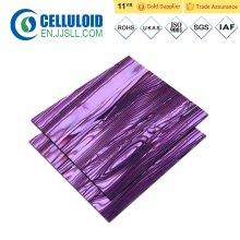 Wood grain celluloid sheet is decoration materials