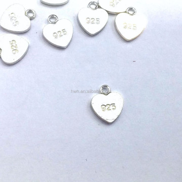 Solid Silver 925 Tag/Charm with Logo Engraving