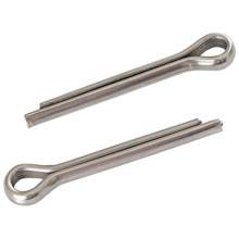 Hot Sale SS304 Stainless Steel Split Slotted Spring Pins, GB91 & DIN94 Cotter Pins