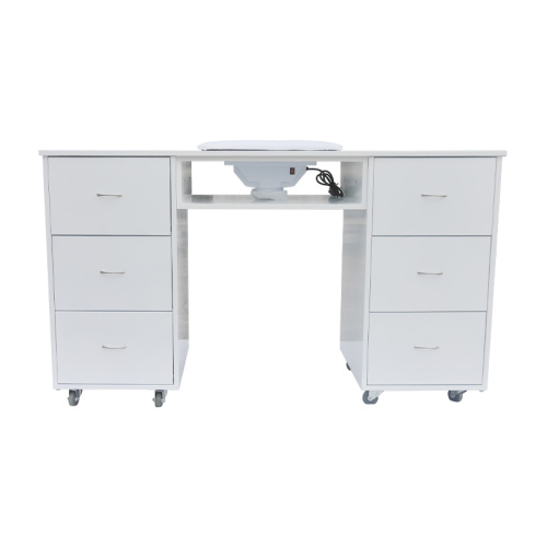 Nail Technician Table Modern White