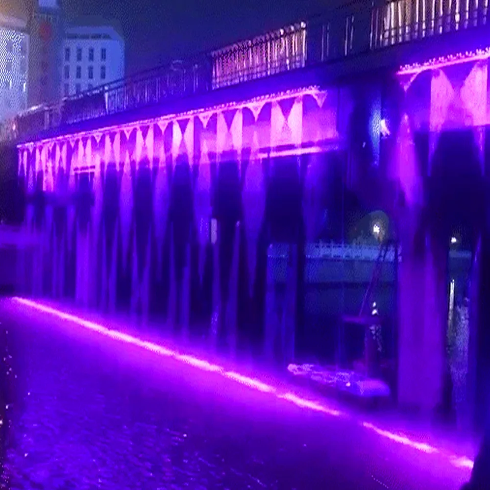 Dijital su perdesi Digital water curtain