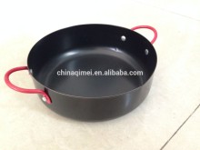 Non-stick fryer pan,carbon steel material