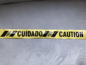 Reinforced Barricade Caution Tape