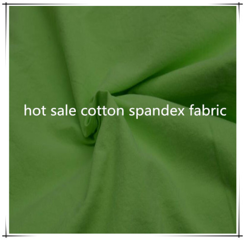 100%Cotton Combed Spandex Dyed Color Shirting Fabric