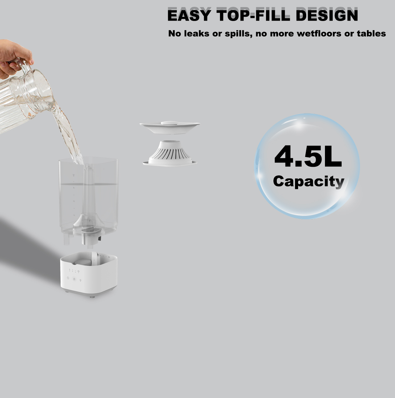 HTJ-2202 Humidifier water tank HTJ-2202 Humidifier water tank