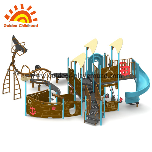 Quality castle outdoor play gym commercial kids