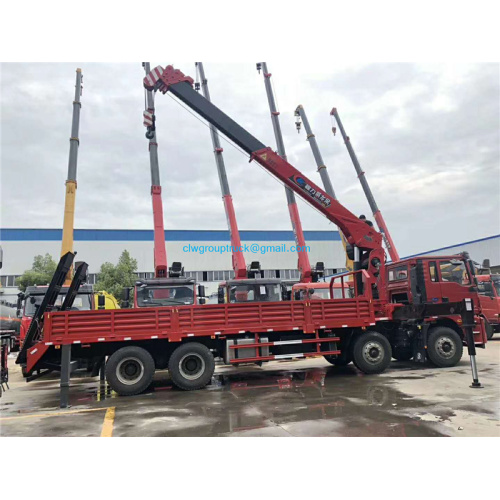 CLW 8x4 16 tons 5 arm crane truck