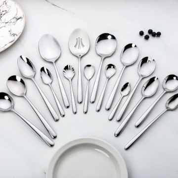 Silverware Metal Stainless Steel Hotel  Cutlery Set