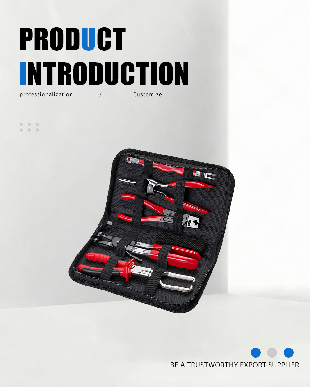 مجموعة كماشة إصلاح السيارات مكونة من 5 قطع 5-Piece Auto Repair Pliers Set