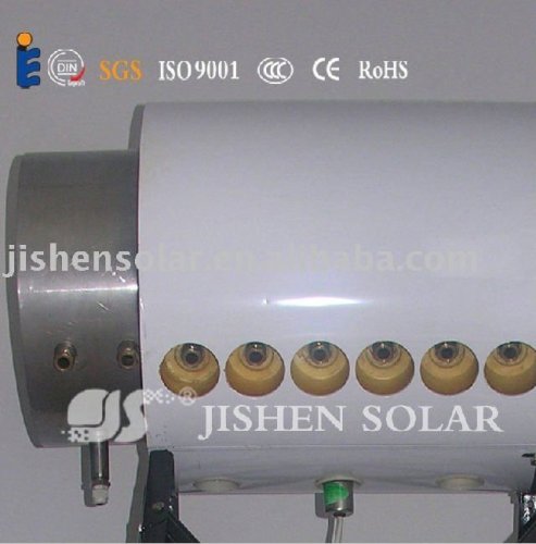 Heat pipe vacuum tube solar hot water system (JSHPI-M020)