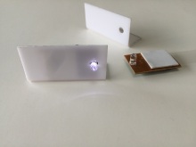 Acrylic display with LED Module Led Acrylic box price label Led Acrylic box for price tag