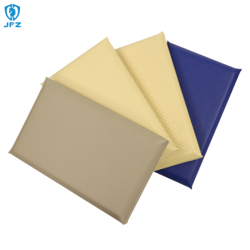 Eco-Friendly Leather Acoustic Wall Panel for Studio