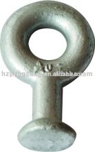 ball eye electric line steel hardware power transmission line accessories pole line hardware link fitting